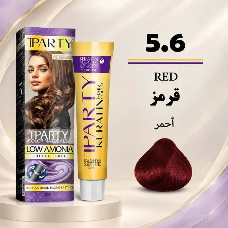 رنگ مو تیپارتی 5.6 | قرمز — تصویر ۲