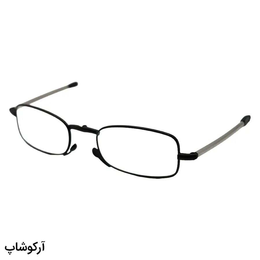 فریم عینک طبی طرح تاشو، فریم مستطیلی شکل، از جنس فلزی و دسته آنتنی TONI HILTON مدل G389 — تصویر ۶