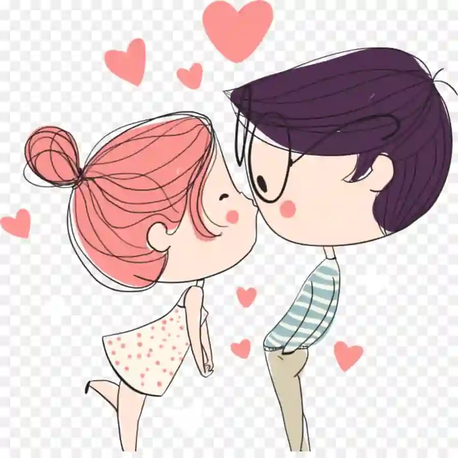 ماگ عاشقانه قلب و بوسه عاشقانه — تصویر ۲