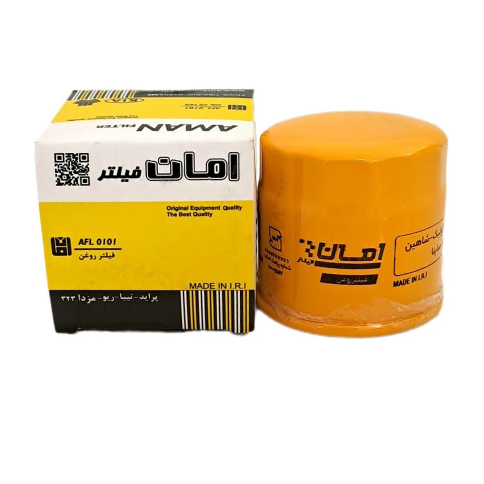 فیلتر روغن امان مدل AFL0101 مناسب برای پراید — تصویر ۳