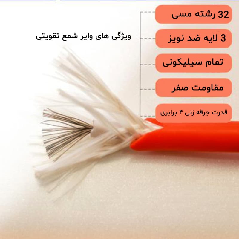 وایر شمع تقویتی والئو مدل 50546 مناسب برای تیبا مجموعه 4 عددی — تصویر ۳