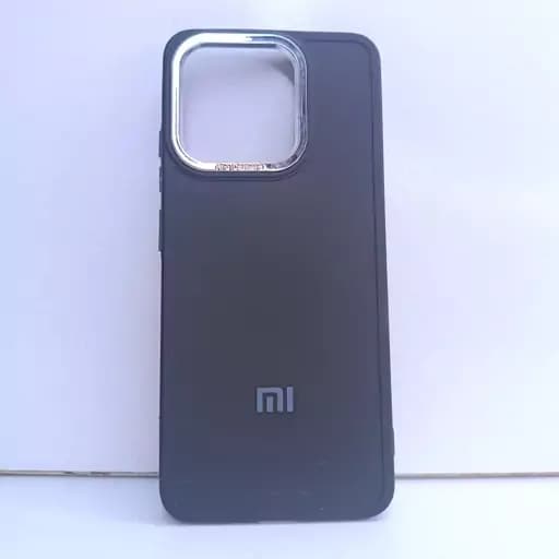 گارد گوشی Redmi 12c طرح PVD متال ایرون مشکی کاور گوشی شیائومی redmi 12c