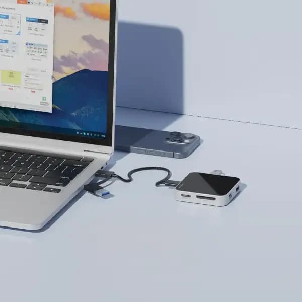 هاب هشت کاره گرین لاین مدل Green Lion 8-in-1 Hub Multi Device Support — تصویر ۲