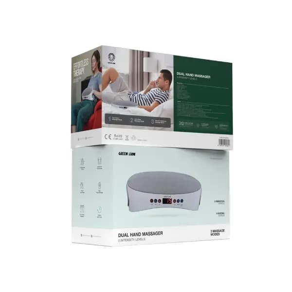 ماساژور دست گرین لاین مدل Green Lion Dual Hand Massager 5 Intensity Levels — تصویر ۳