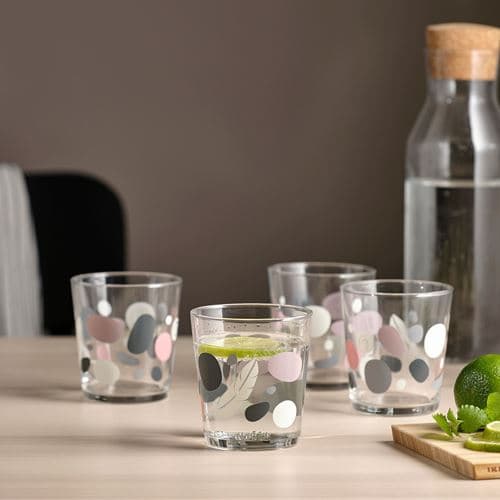 لیوان طرح دار آیکیا، مدل SOMMARFLOX ،چند رنگ/ 30 سی سی،4 عددی — تصویر ۲