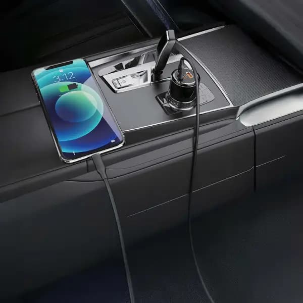 شارژر فندکی 80 وات 3 پورت گرین لاین مدل Green Lion Roadex Triple Port Car Charger — تصویر ۲