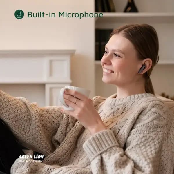 ایرپاد گرین لاین مدل Green Lion Orlando True Wireless Earbuds — تصویر ۸