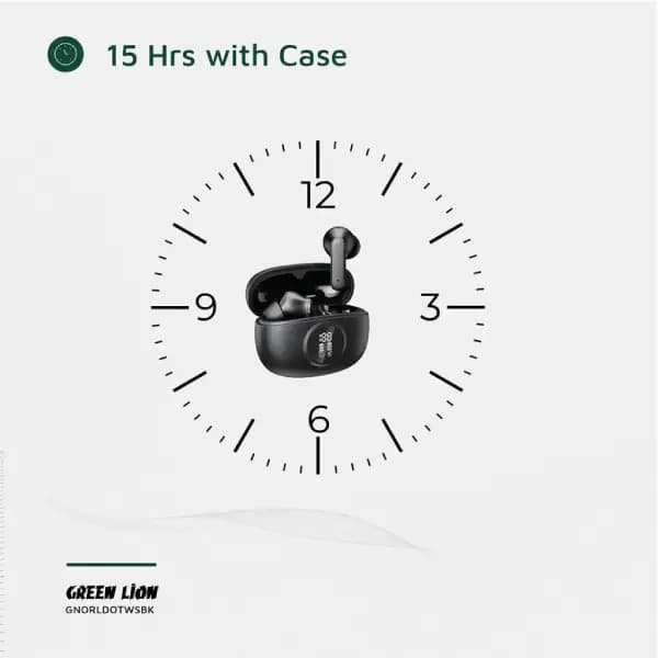 ایرپاد گرین لاین مدل Green Lion Orlando True Wireless Earbuds — تصویر ۵