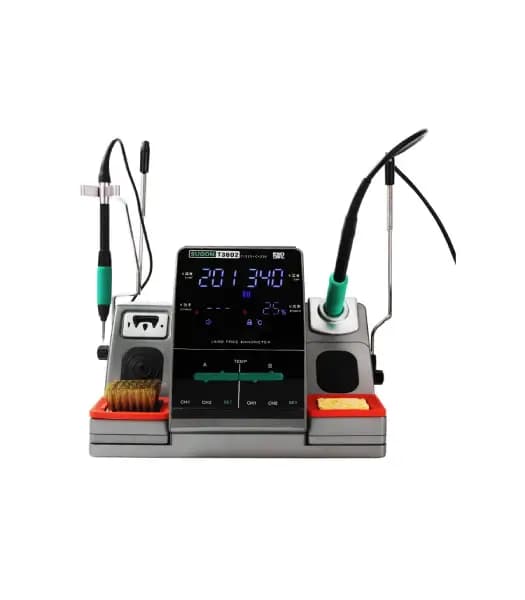 هویه دو قلو سوگون مدل SUGON T3602 Dual Channel Soldering Station T210-T115