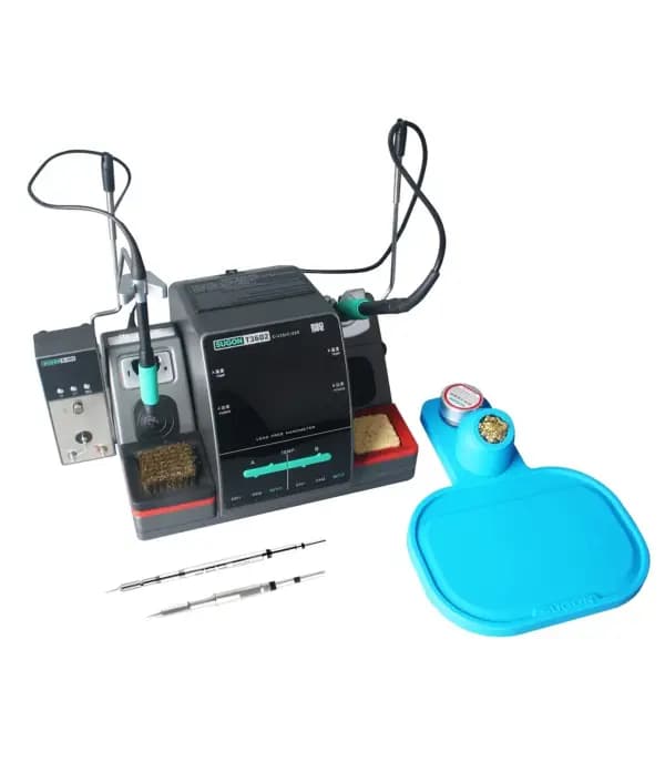هویه دو قلو سوگون مدل SUGON T3602 Dual Channel Soldering Station T210-T115 — تصویر ۲