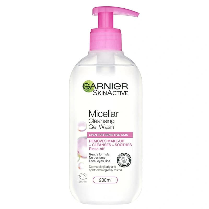 ژل میسلار گارنیر صورتی پوست حساس Garnier