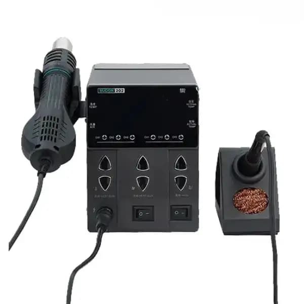 هیتر هویه سوگون مدل Hot Air And Soldering Iron SUGON 202 — تصویر ۲