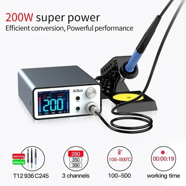 هویه تک دسته آیکسون مدل AIXUN T3A T936 — تصویر ۳