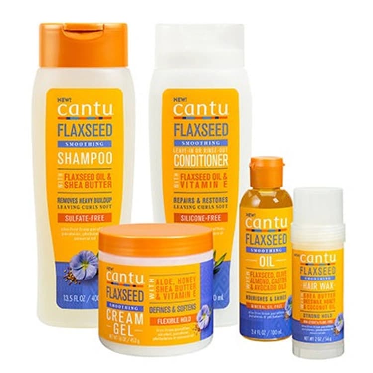 نرم کننده مو Cantu مدل FlaxSeed Smoothing حجم 400 میلی لیتر — تصویر ۴