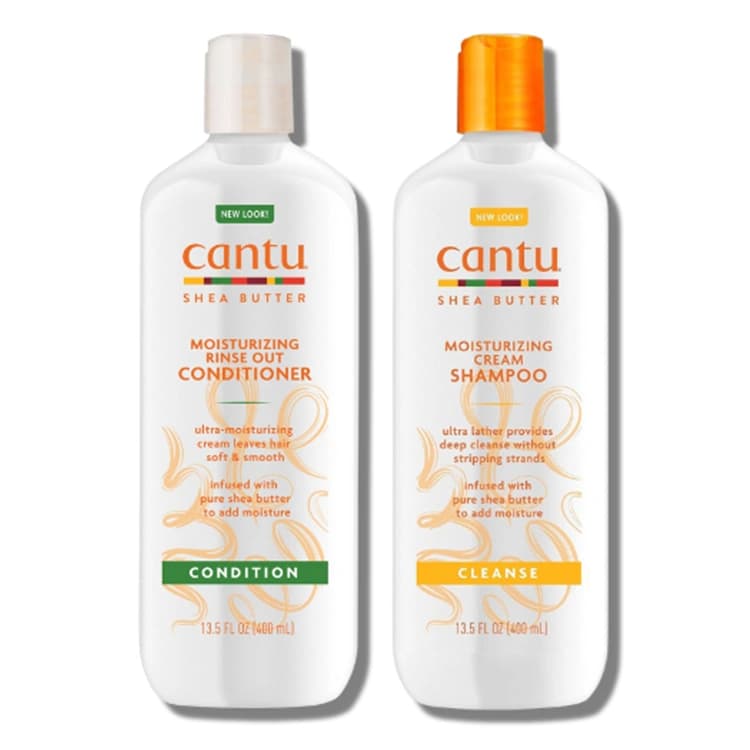 نرم کننده مو Cantu مدل Moisturizing Rinse Out حجم 400 میلی لیتر — تصویر ۴