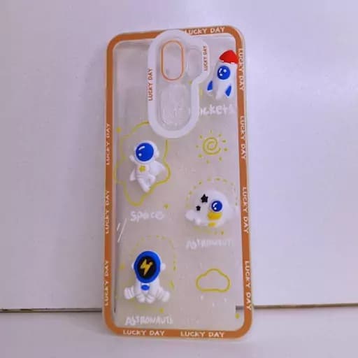 گارد گوشی Note 8 pro عروسکی فانتزی سه بعدی فضا کاور گوشی شیائومی note 8pro