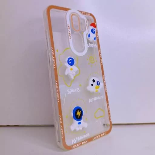 گارد گوشی Note 8 pro عروسکی فانتزی سه بعدی فضا کاور گوشی شیائومی note 8pro — تصویر ۲