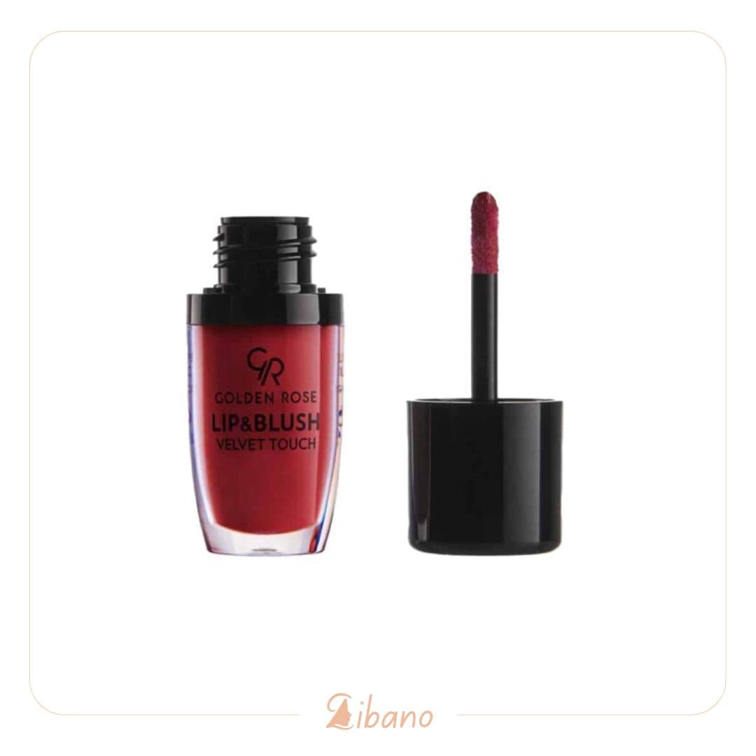 رژ لب و گونه مایع ولوت گلدن رز (06) Golden Rose — تصویر ۲