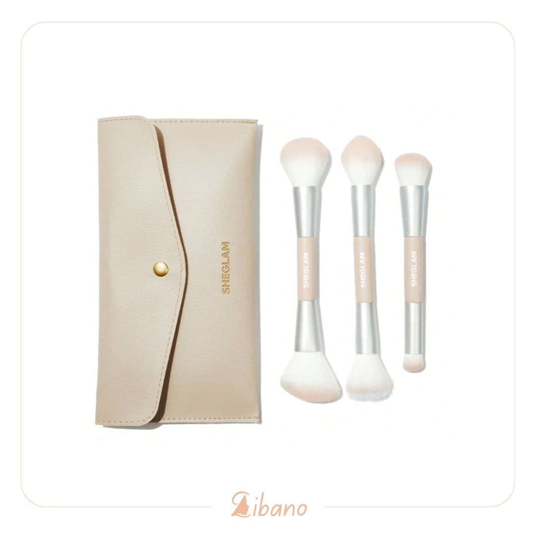 ست براش دو سر 3 عددی شیگلم Sheglam Set Brush — تصویر ۲