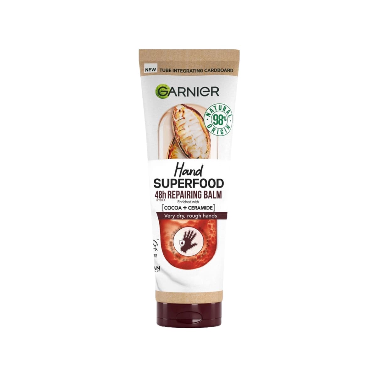 کرم دست گارنیر حاوی کره کاکائو و سرامید Garnier Superfood
