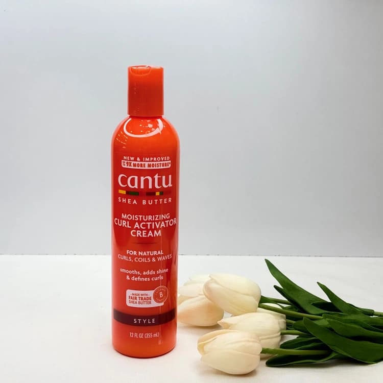 کرم مو Cantu مدل Moisturizing Curl Activator حجم 355 میلی لیتر — تصویر ۴