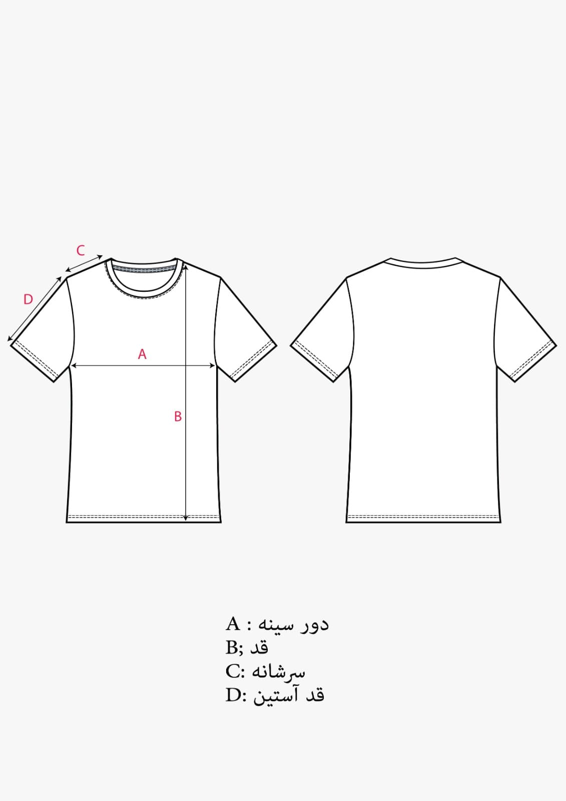 تیشرت زنانه کدW08588-010 — تصویر ۳
