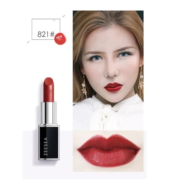 رژلب زیسی zeesea اصل مدل واتری سیلکی watery silky — تصویر ۶
