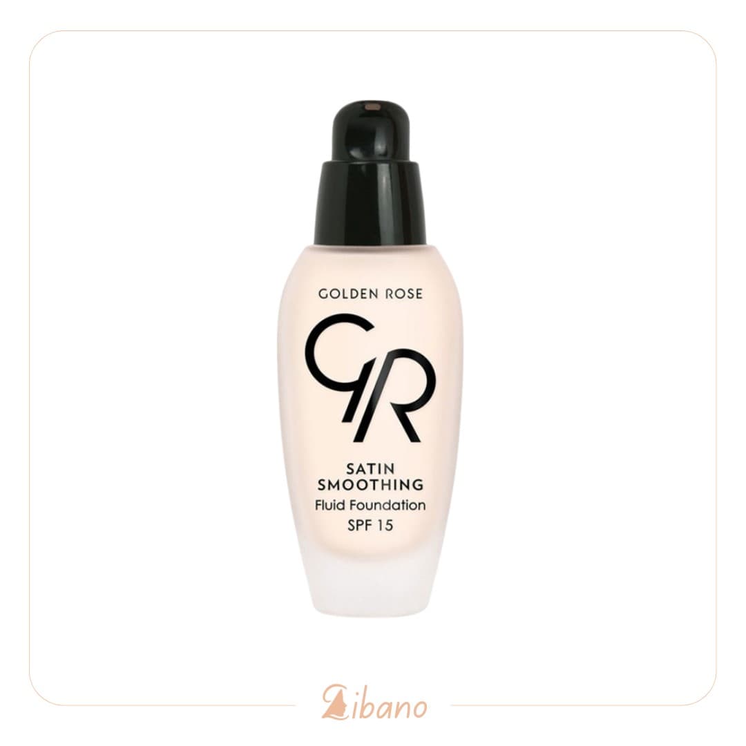 گلدن رز کرم پودر ساتین شماره (21) حجم 30 میل Golden Rose Satin SPF 15