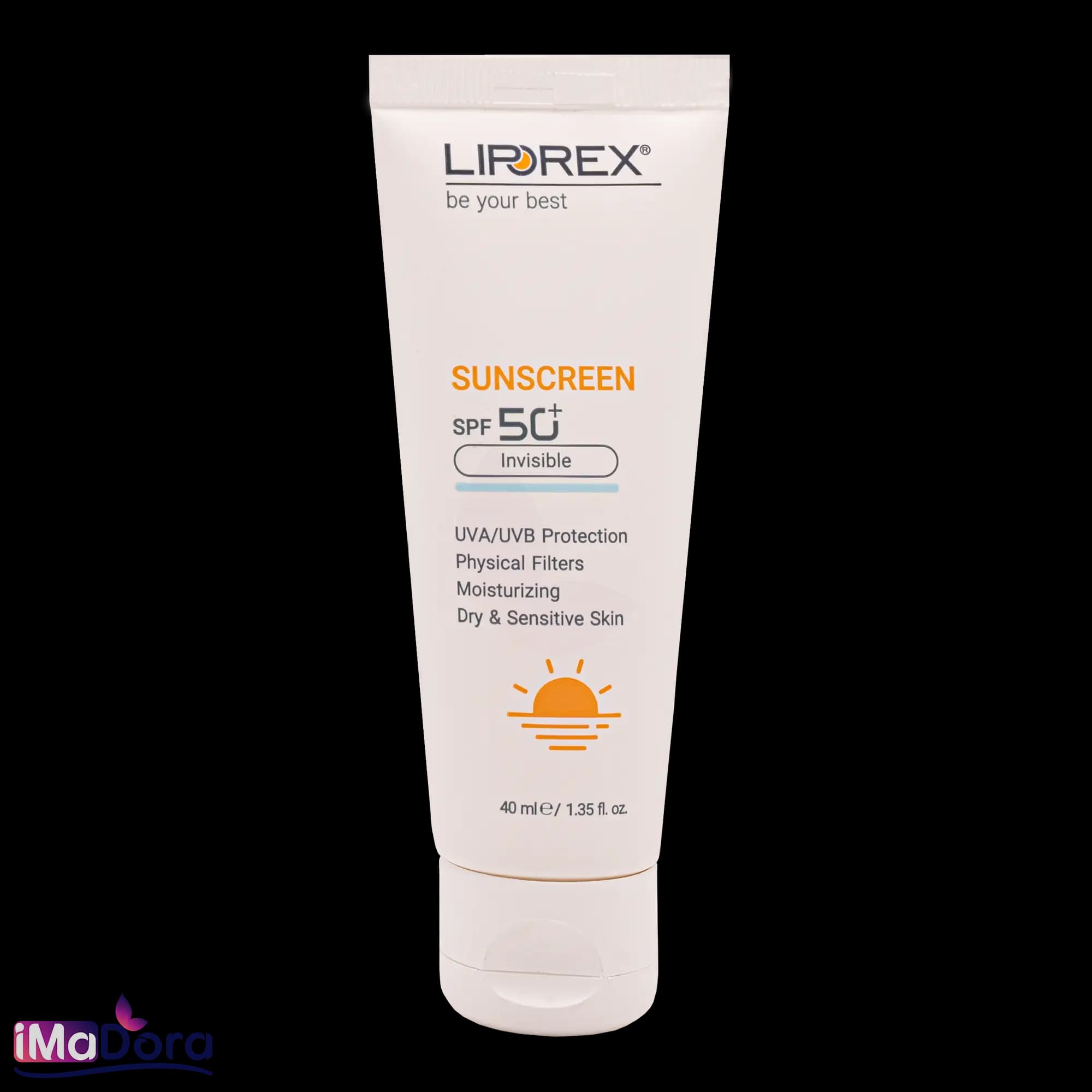 کرم ضد آفتاب لیپورکس مناسب پوست خشک +SPF50