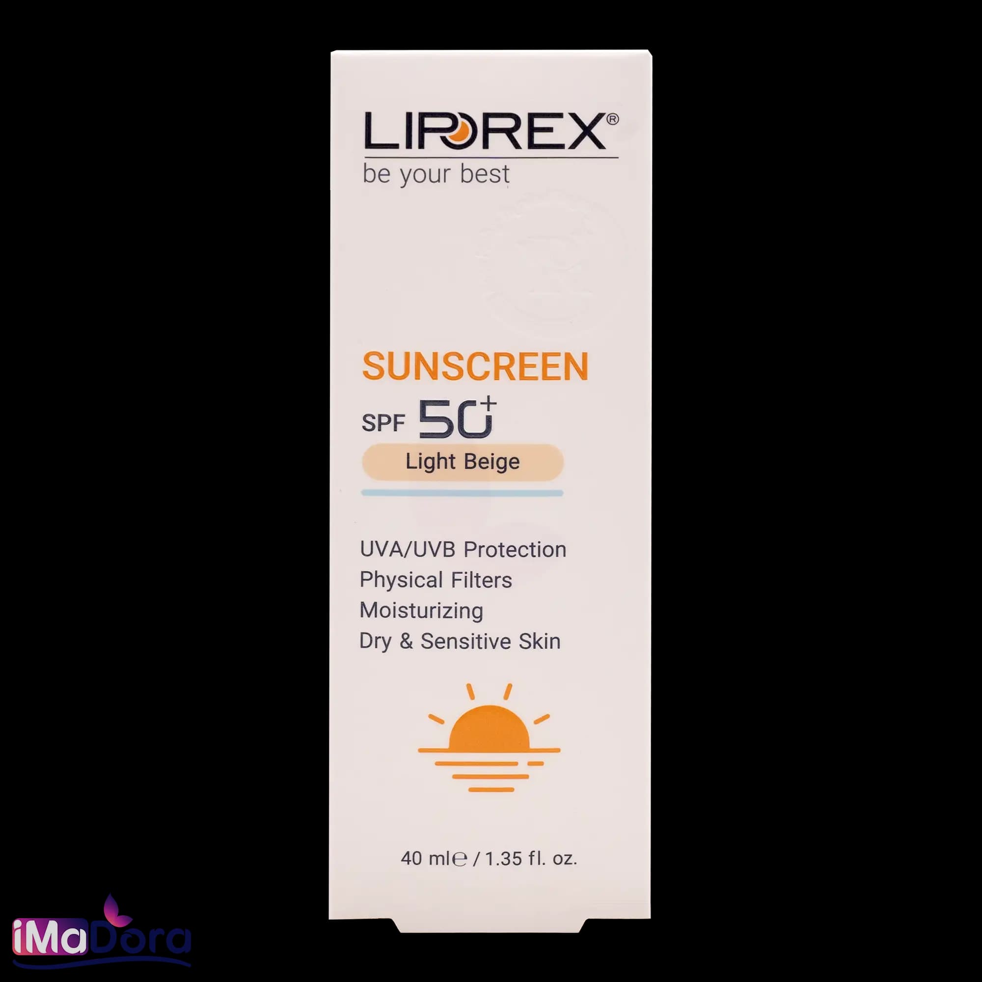 کرم ضد آفتاب لیپورکس مناسب پوست خشک +SPF50 — تصویر ۴