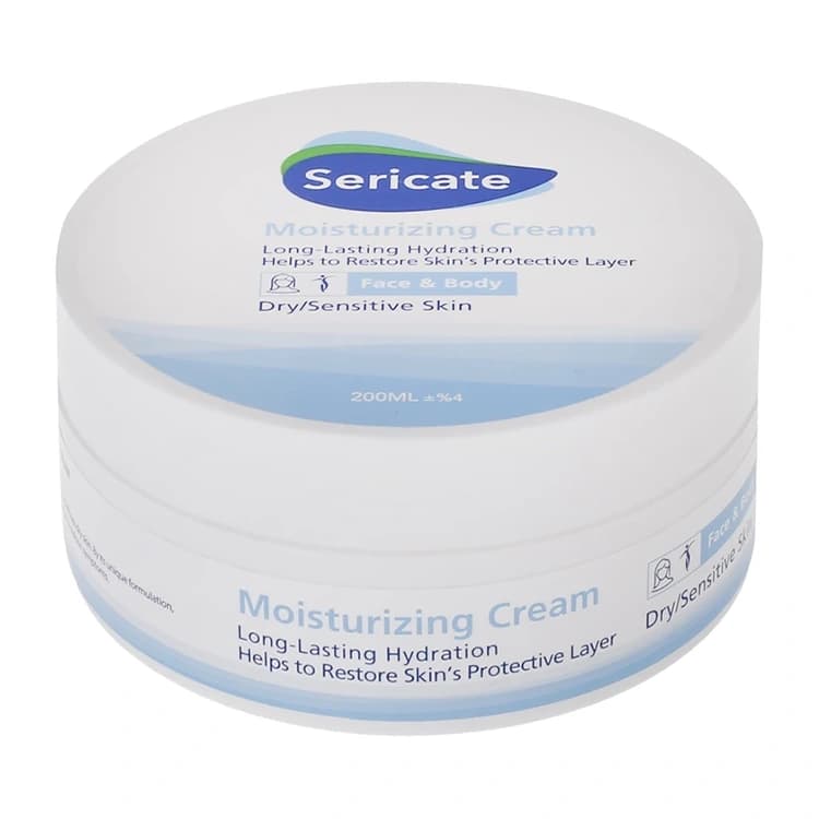 کرم مرطوب کننده Sericate مدل Moisturizing حجم 200 میلی لیتر