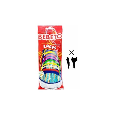 پاستیل رشته ای با طعم تمشک و نارنگی ببتو Bebeto
