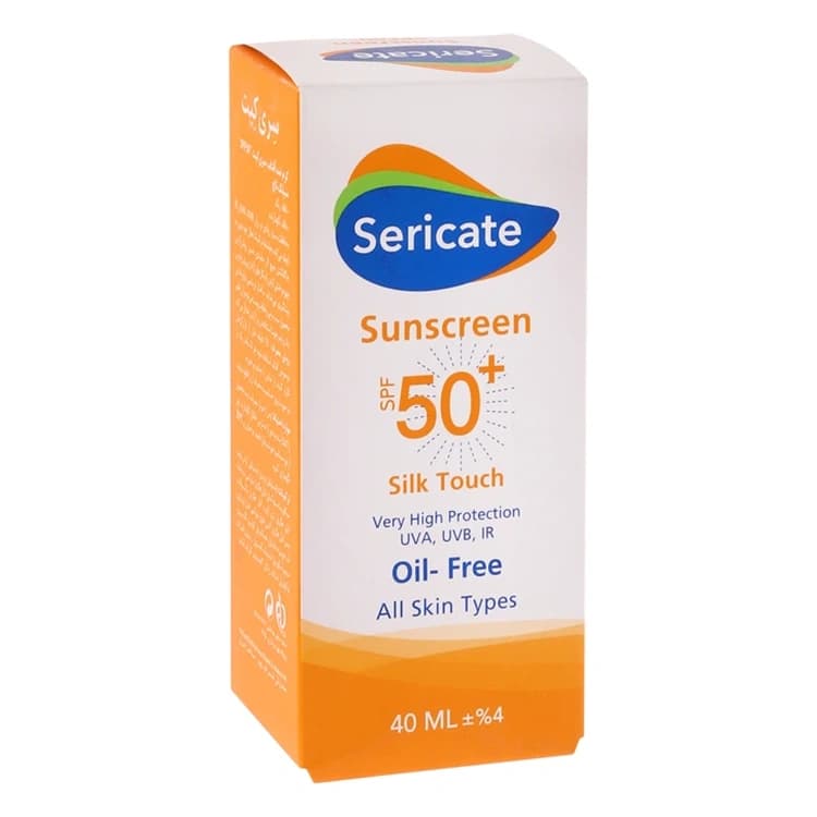 کرم ضد آفتاب Sericate مدل Silk Touch حجم 40 میلی لیتر — تصویر ۴