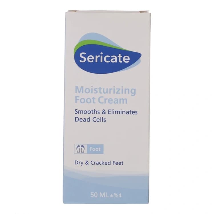 کرم ترک پا Sericate مدل Moisturizing حجم 50 میلی لیتر — تصویر ۴