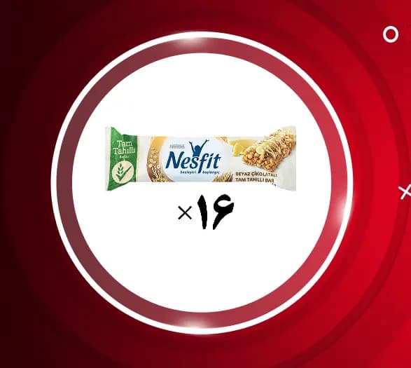 غلات بار شکلات سفید 16 عددی نسفیت نستله Nestle Nesfit — تصویر ۳