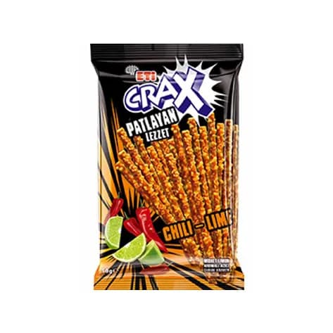 چوب شور لیمو فلفلی کراکس 50 گرمی اتی Eti Crax