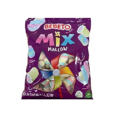 پاستیل مارشمالو مخلوط 275 گرمی ببتو Bebeto