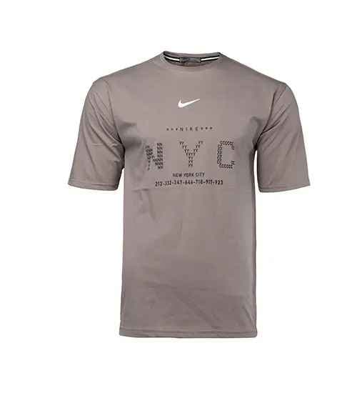 تیشرت Nike یقه گرد مردانه پنبه طرح دار مدل 45213