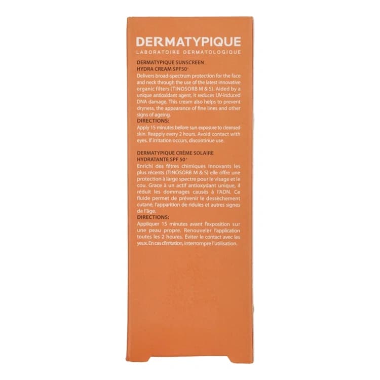 کرم ضد آفتاب DERMATYPIQUE مدل Hydra حجم 50 میلی لیتر — تصویر ۸
