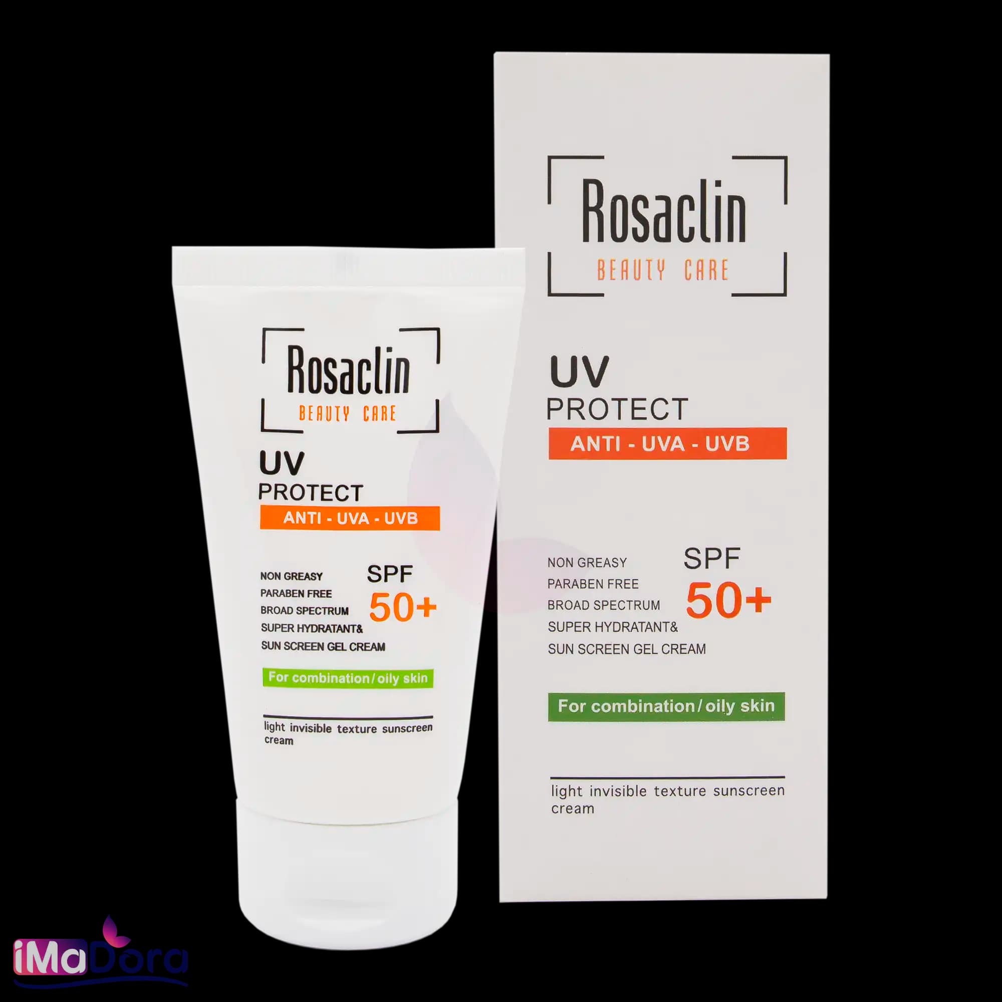 کرم ضد آفتاب رزاکلین مناسب پوست چرب +SPF50 — تصویر ۳