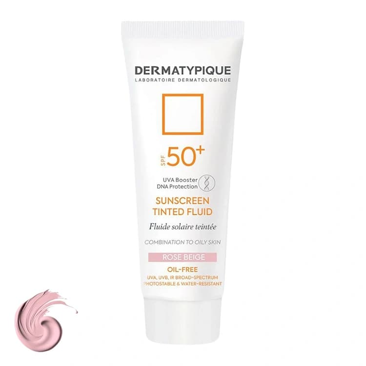 کرم ضد آفتاب DERMATYPIQUE مدل Tinted Fluid حجم 50 میلی لیتر — تصویر ۷
