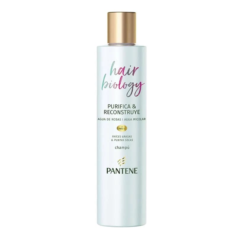 شامپو پنتن برای موهای چرب و آسیب دیده پرو وی Pantene Hair Biology
