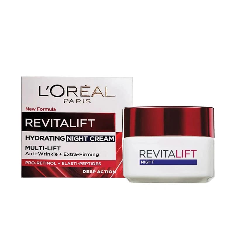 کرم ضد چروک شب لورال رویتالیفت Loreal Revitalift
