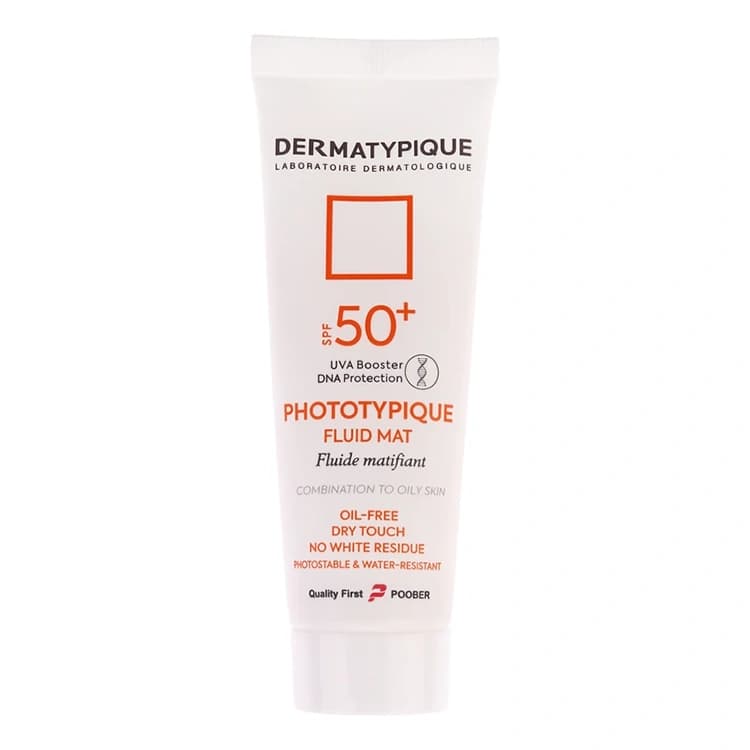 کرم ضد آفتاب DERMATYPIQUE مدل Phototypique Fluid Mat حجم 50 میلی لیتر