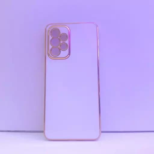 گارد گوشی A33 سفید و کاور طرح مای کیس (My Case) سامسونگ a33