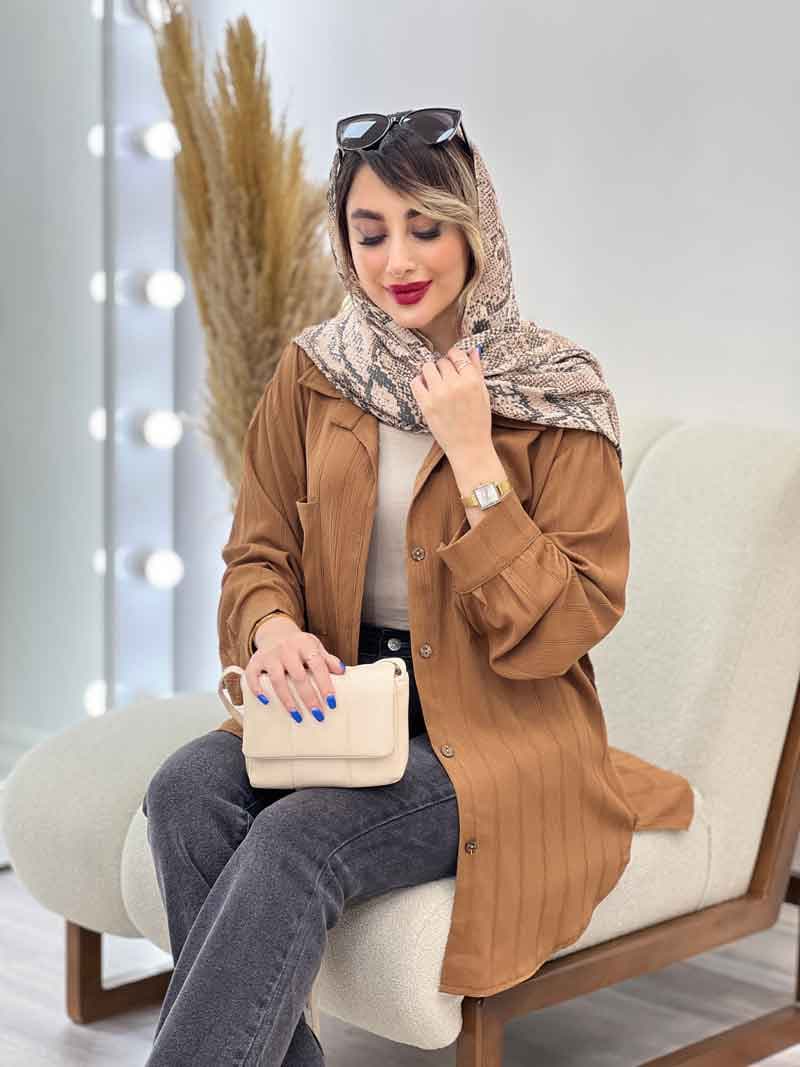 مانتو دو جیب ماهسو کد 4952 — تصویر ۸