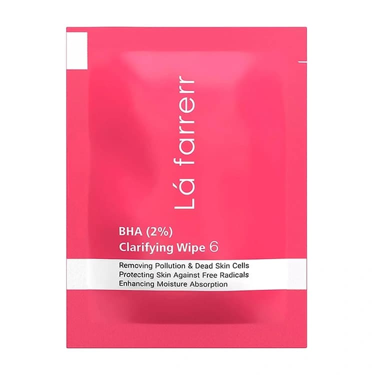 پد لایه بردار L’a farrerr مدل Clarifying Wipes 6 بسته 30 عددی