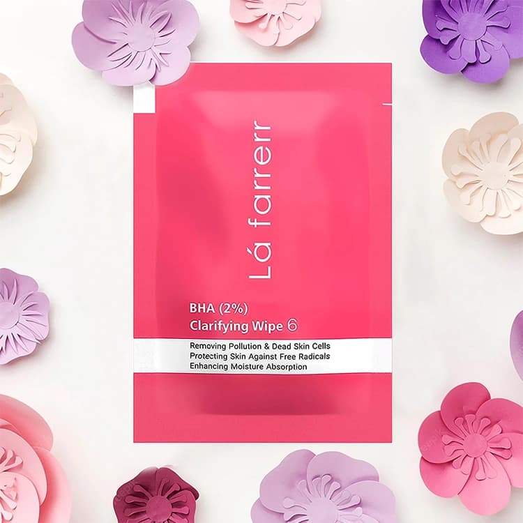 پد لایه بردار L’a farrerr مدل Clarifying Wipes 6 بسته 30 عددی — تصویر ۵