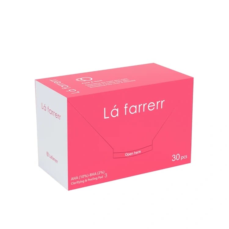پد لایه بردار L’a farrerr مدل Clarifying Wipes 3 بسته 30 عددی — تصویر ۲