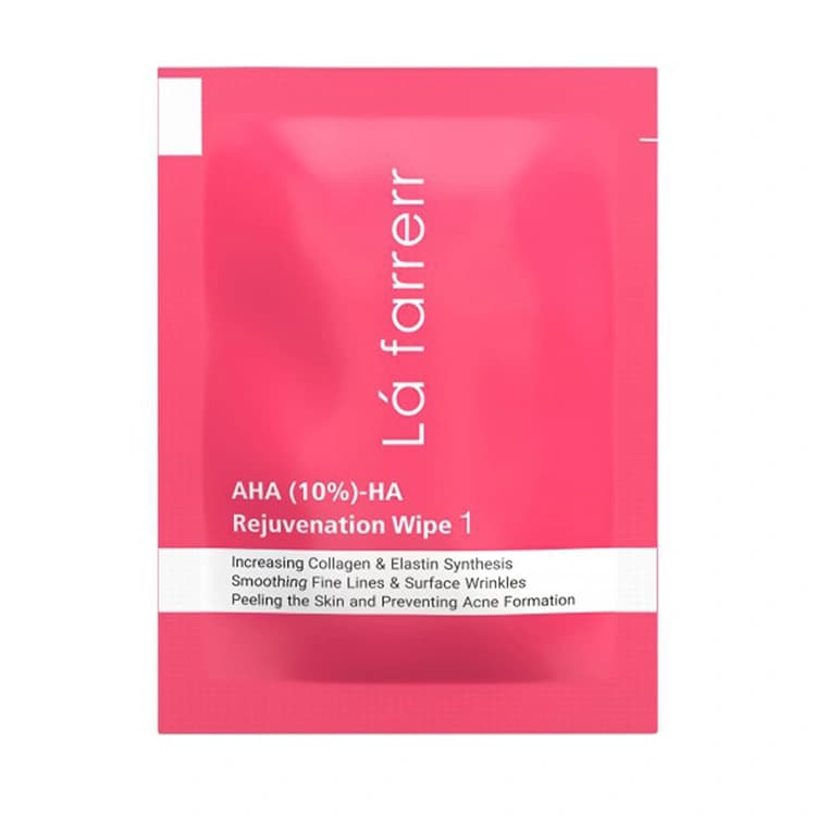 پد لایه بردار L’a farrerr مدل Rejuvenating Wipes 1 بسته 30 عددی
